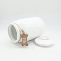 Frasco de cerâmica de alta qualidade para armazenamento de alimentos para animais de estimação